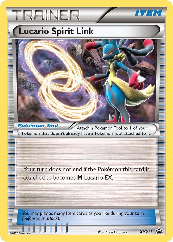 Lucario Spirit Link (XY211) [XY: Black Star Promos] | Total Play