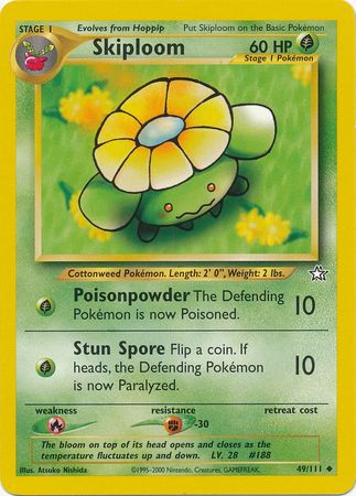 Skiploom (49/111) [Neo Genesis Unlimited] | Total Play