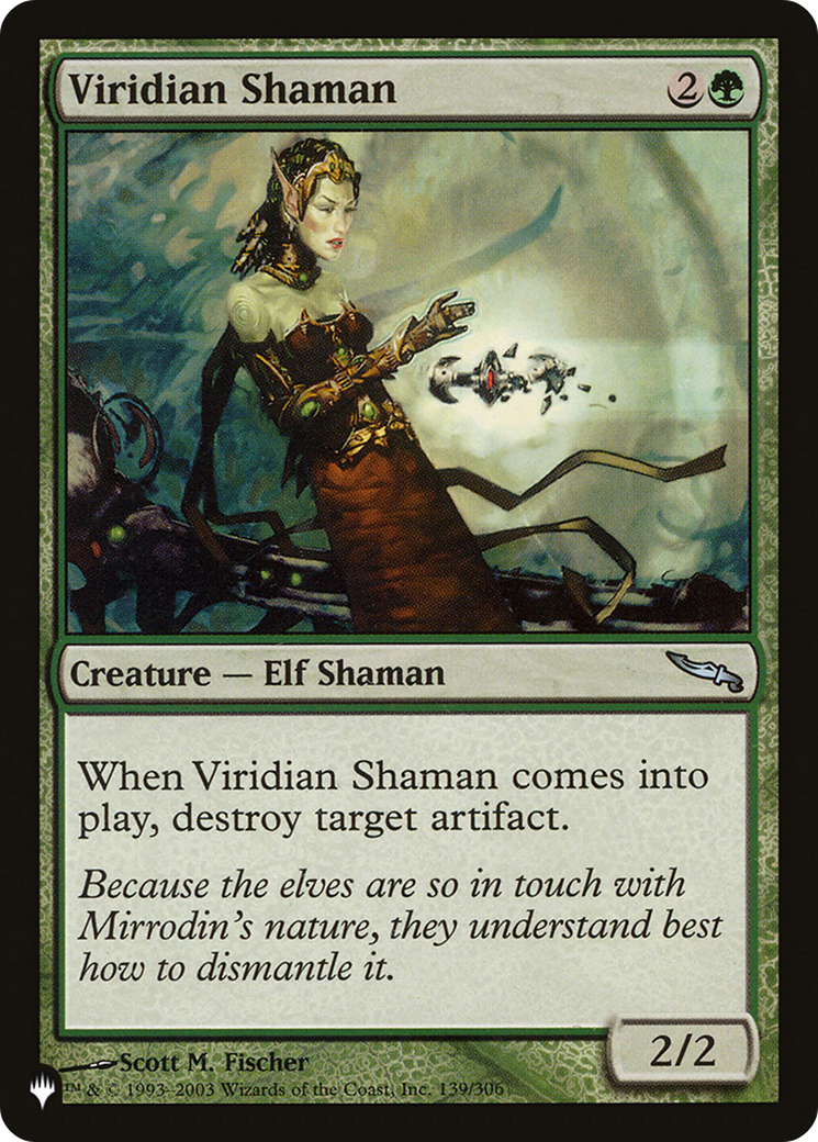 Viridian Shaman [The List] | Total Play