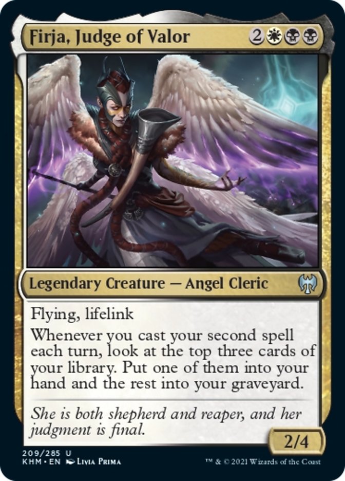 Firja, Judge of Valor [Kaldheim] | Total Play