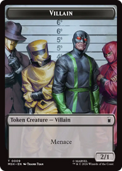 Robot Hero // Villain Double-Sided Token [Marvel Super Heroes Commander Tokens] | Total Play