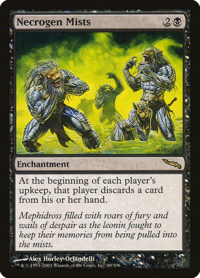 Necrogen Mists [Mirrodin] | Total Play