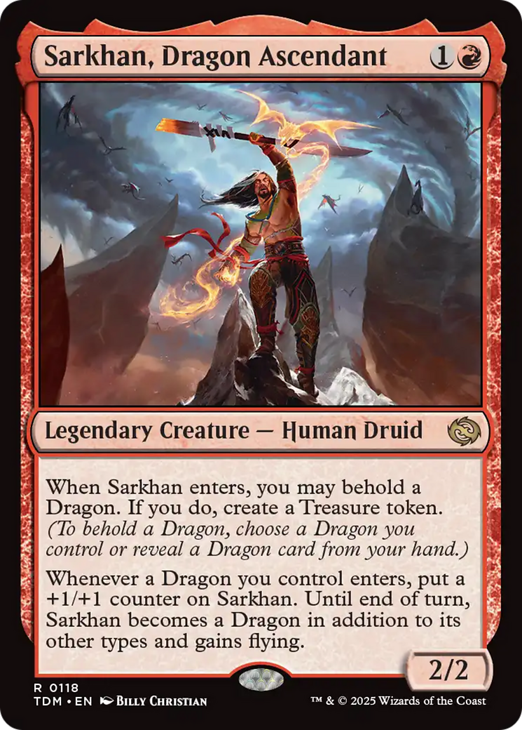 Sarkhan, Dragon Ascendant (118) [Tarkir: Dragonstorm] | Total Play