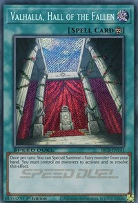 Valhalla, Hall of the Fallen (Secret) [SBCB-EN141] Secret Rare | Total Play