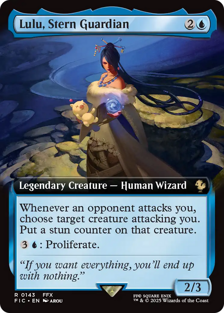 Lulu, Stern Guardian (Extended Art) [FINAL FANTASY Commander] | Total Play
