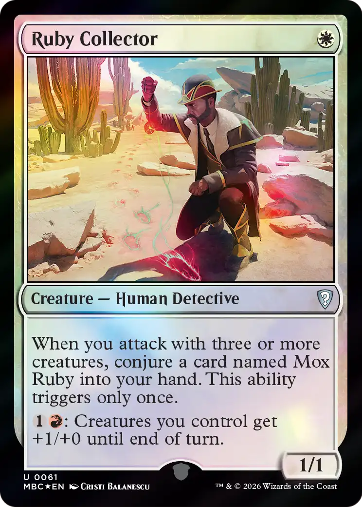 Ruby Collector [Mystery Booster: Commander Edition] | Total Play