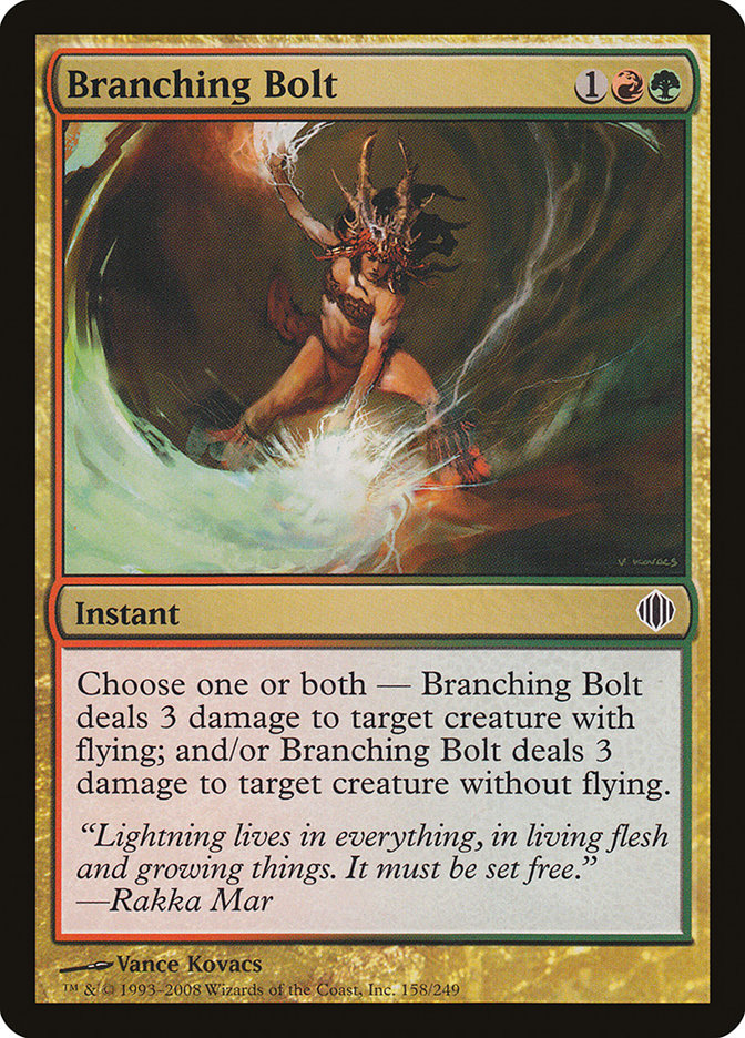Branching Bolt [Shards of Alara] | Total Play