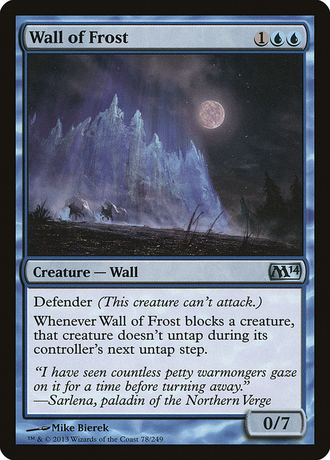 Wall of Frost [Magic 2014] | Total Play