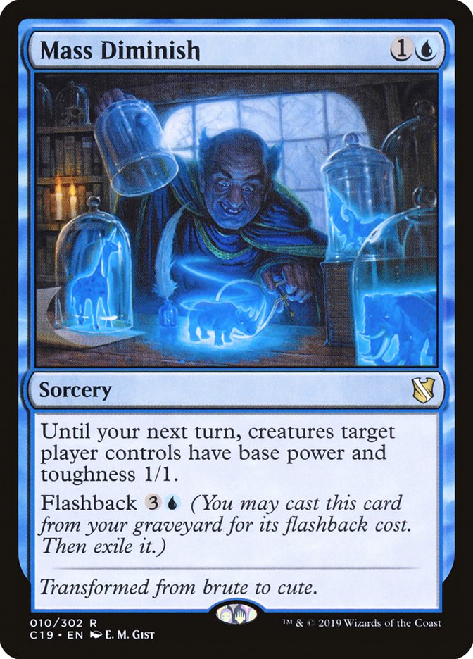 Mass Diminish [Commander 2019] | Total Play