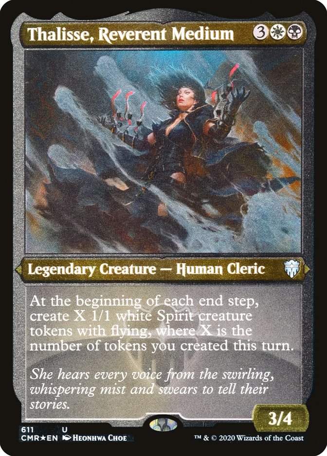Thalisse, Reverent Medium (Etched) [Commander Legends] | Total Play