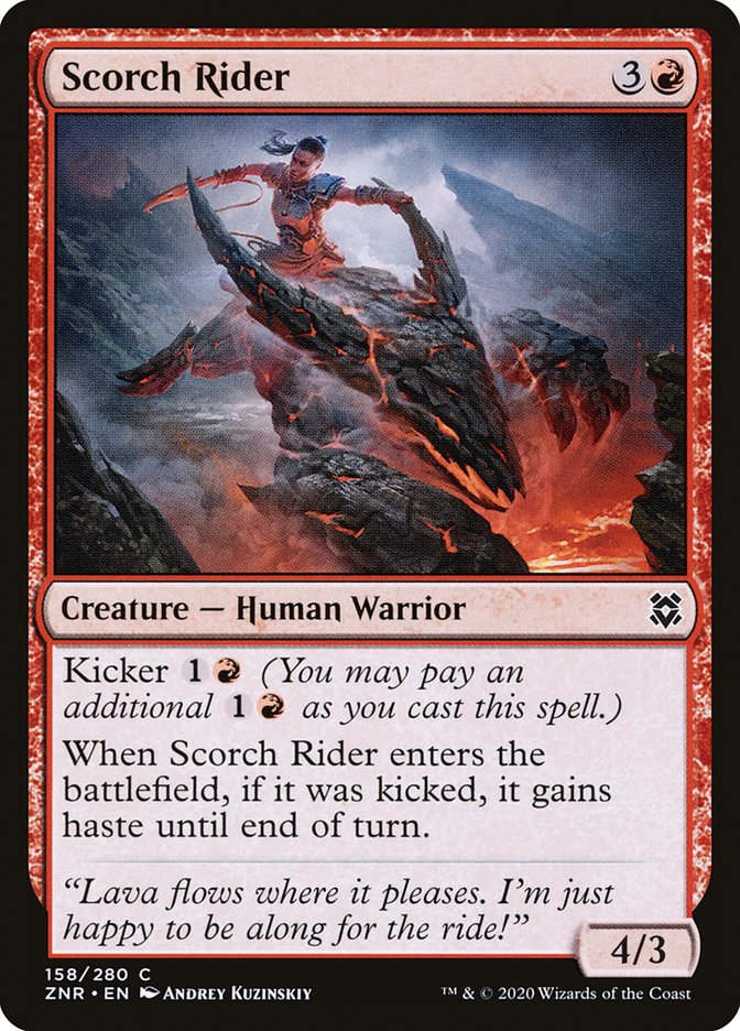 Scorch Rider [Zendikar Rising] | Total Play