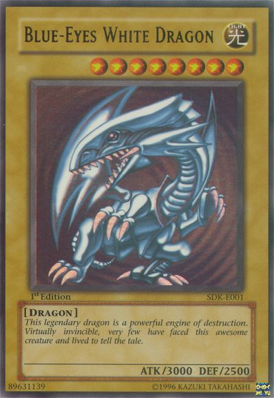 Blue-Eyes White Dragon [SDK-E001] Ultra Rare | Total Play