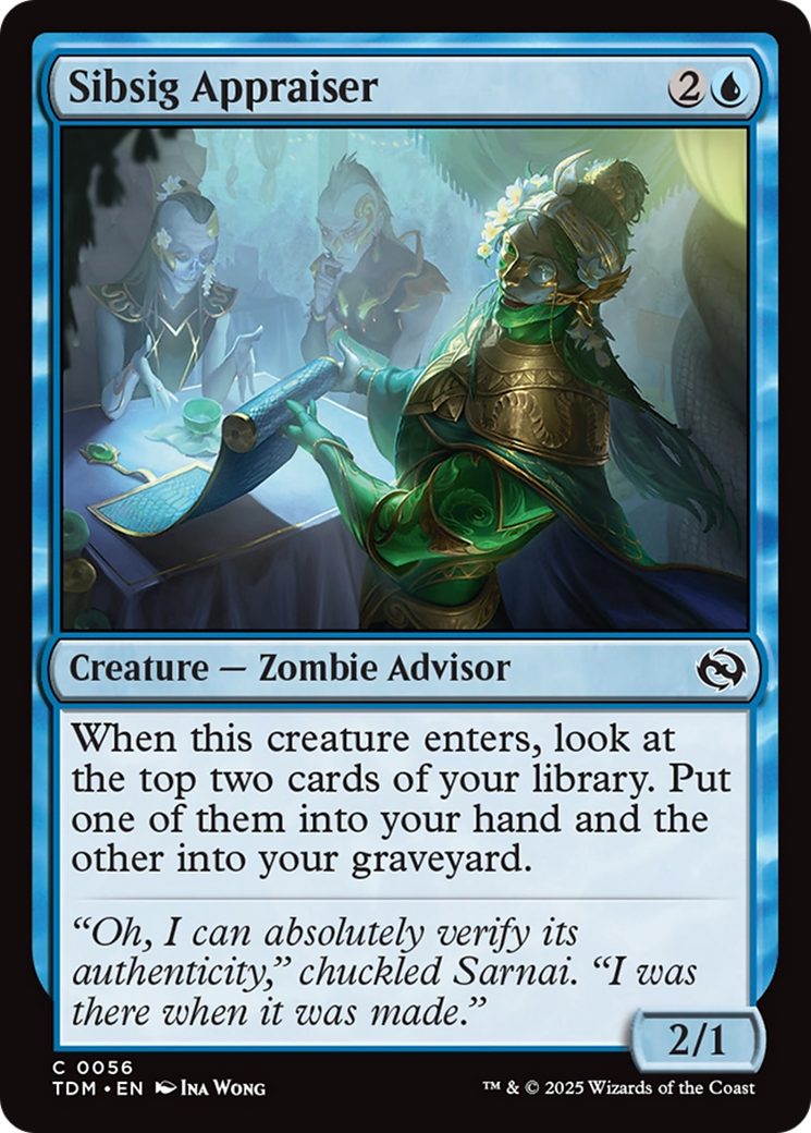 Sibsig Appraiser [Tarkir: Dragonstorm] | Total Play