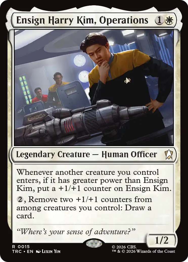 Ensign Harry Kim, Operations [Star Trek Commander] | Total Play