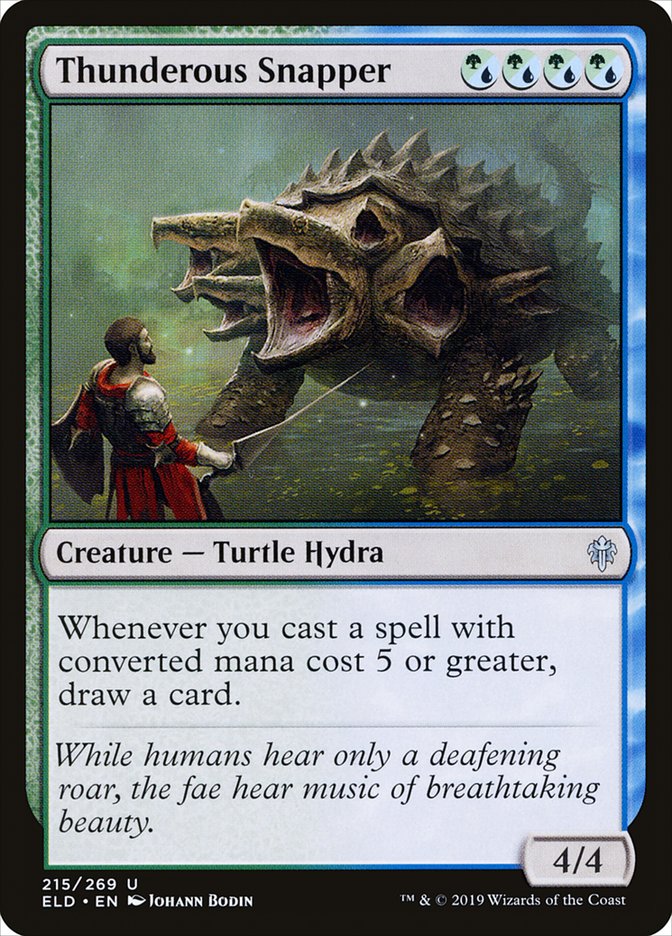 Thunderous Snapper [Throne of Eldraine] | Total Play