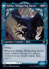 Alrund, God of the Cosmos // Hakka, Whispering Raven (Showcase) [Kaldheim] | Total Play