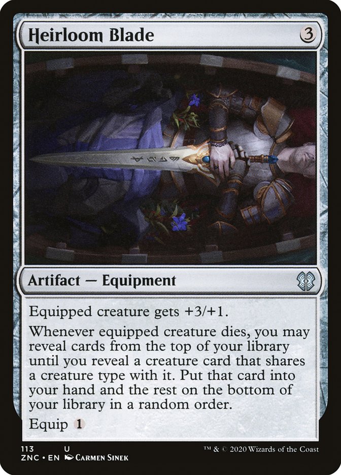 Heirloom Blade [Zendikar Rising Commander] | Total Play