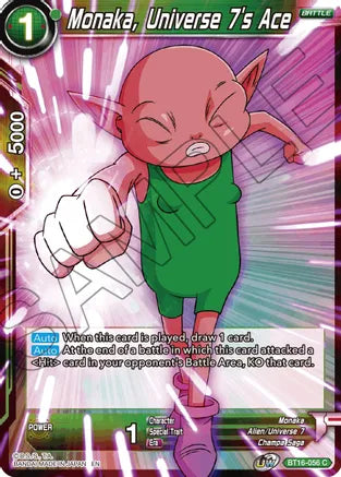 Monaka, Universe 7's Ace (BT16-056) [Realm of the Gods] | Total Play