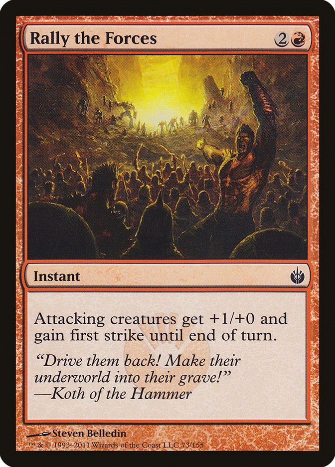Rally the Forces [Mirrodin Besieged] | Total Play