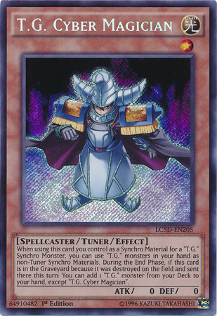 T.G. Cyber Magician [LC5D-EN205] Secret Rare | Total Play