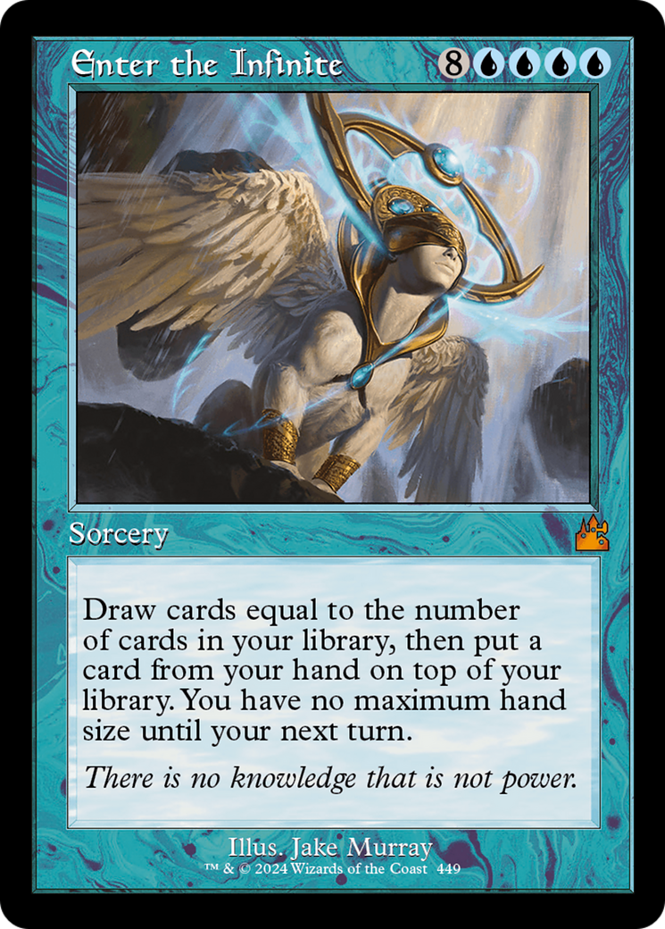 Enter the Infinite (Retro Frame) [Ravnica Remastered] | Total Play