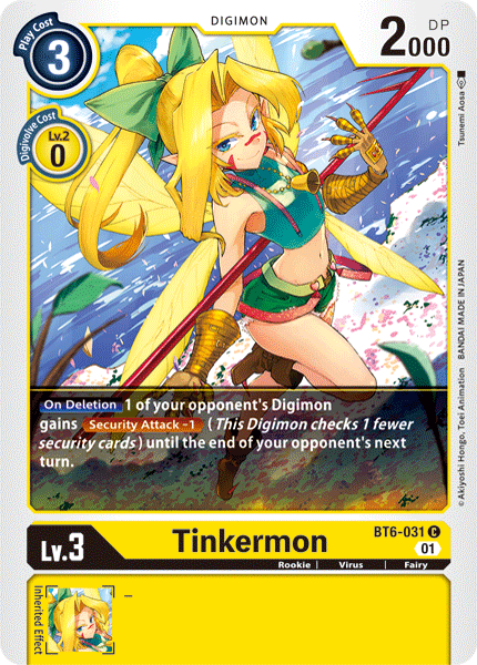 Tinkermon [BT6-031] [Double Diamond] | Total Play