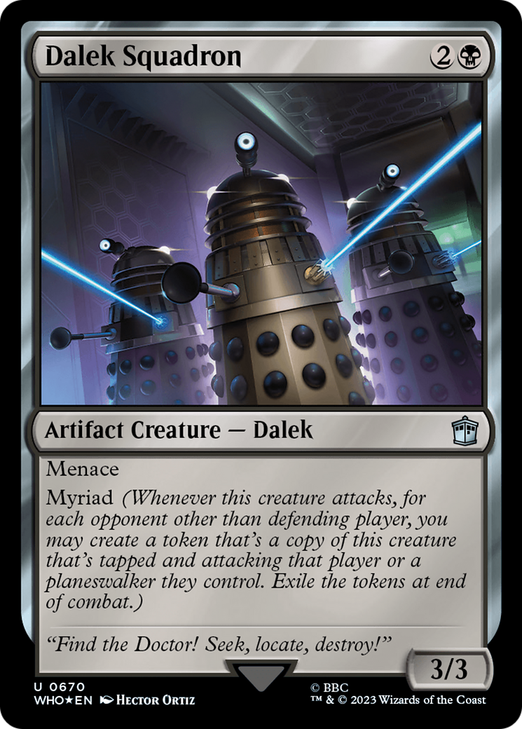 Dalek Squadron (Surge Foil) [Doctor Who] | Total Play