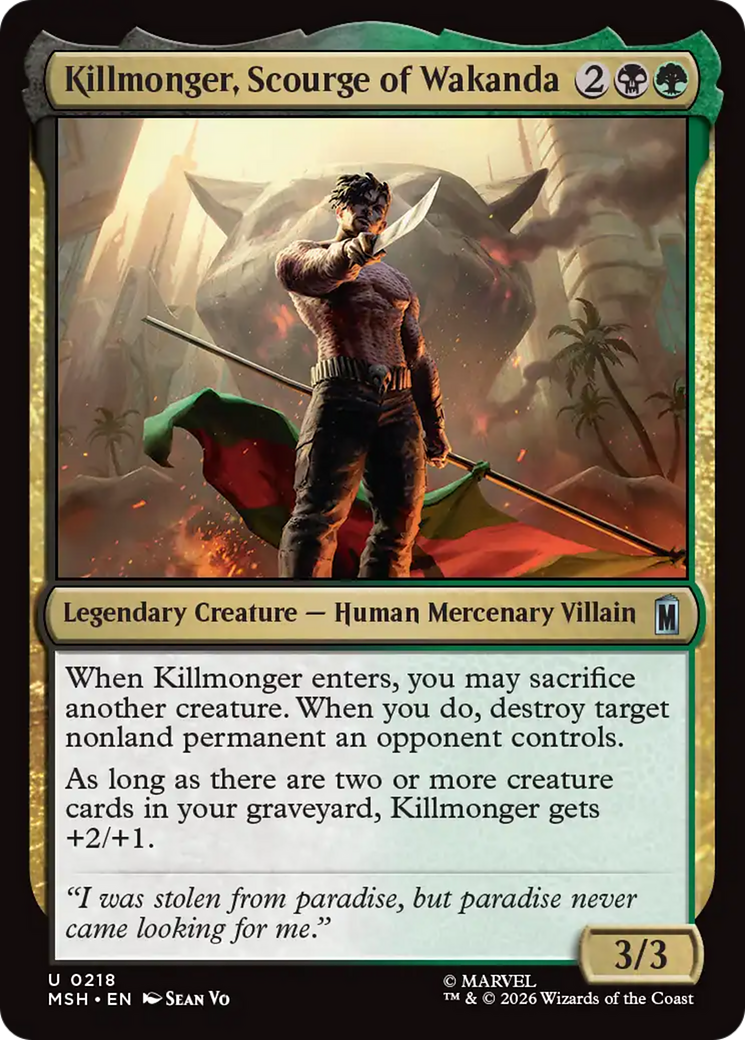 Killmonger, Scourge of Wakanda [Marvel Super Heroes] | Total Play