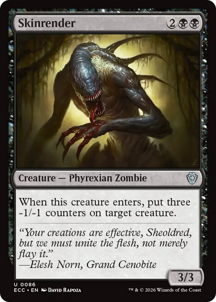 Skinrender [Lorwyn Eclipsed Commander] | Total Play