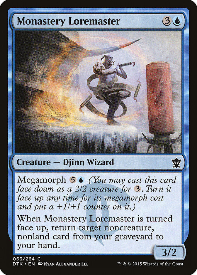Monastery Loremaster [Dragons of Tarkir] | Total Play
