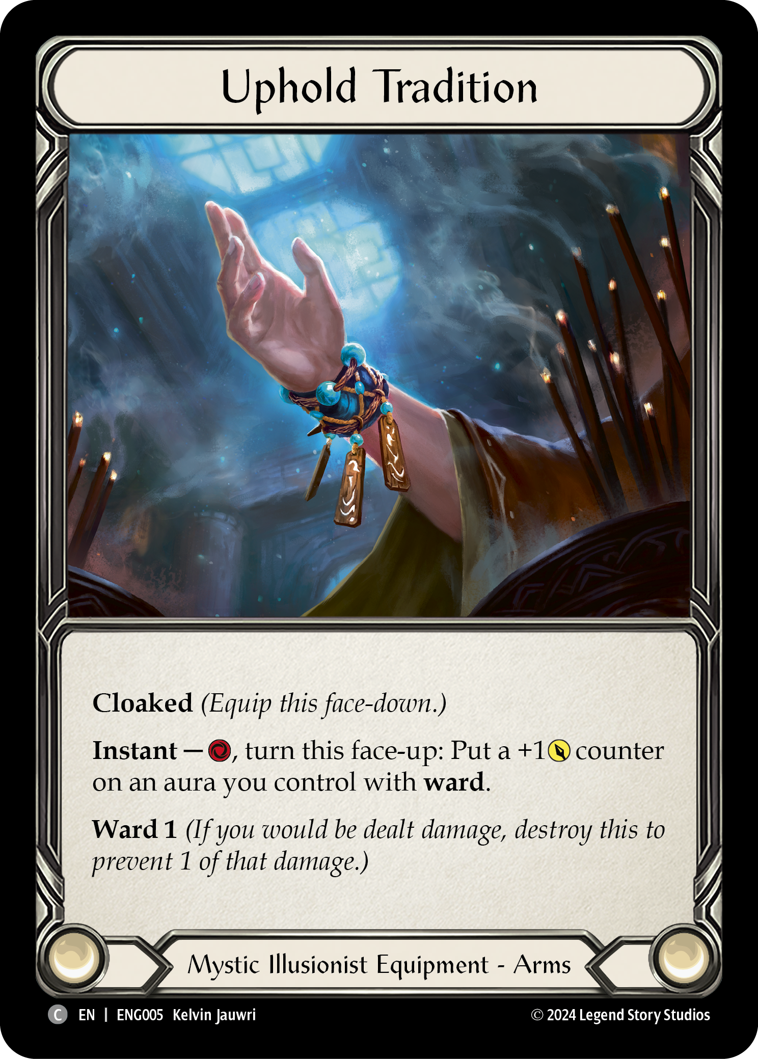 Uphold Tradition [ENG005] (Part the Mistveil Enigma Blitz Deck) | Total Play