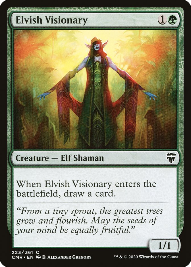 Elvish Visionary [Commander Legends] | Total Play