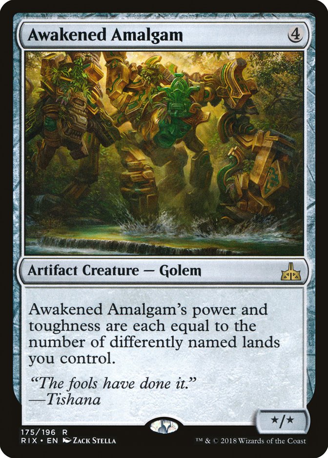 Awakened Amalgam [Rivals of Ixalan] | Total Play