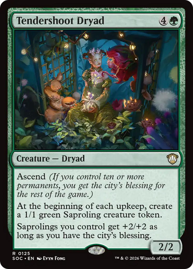 Tendershoot Dryad [Secrets of Strixhaven Commander] | Total Play