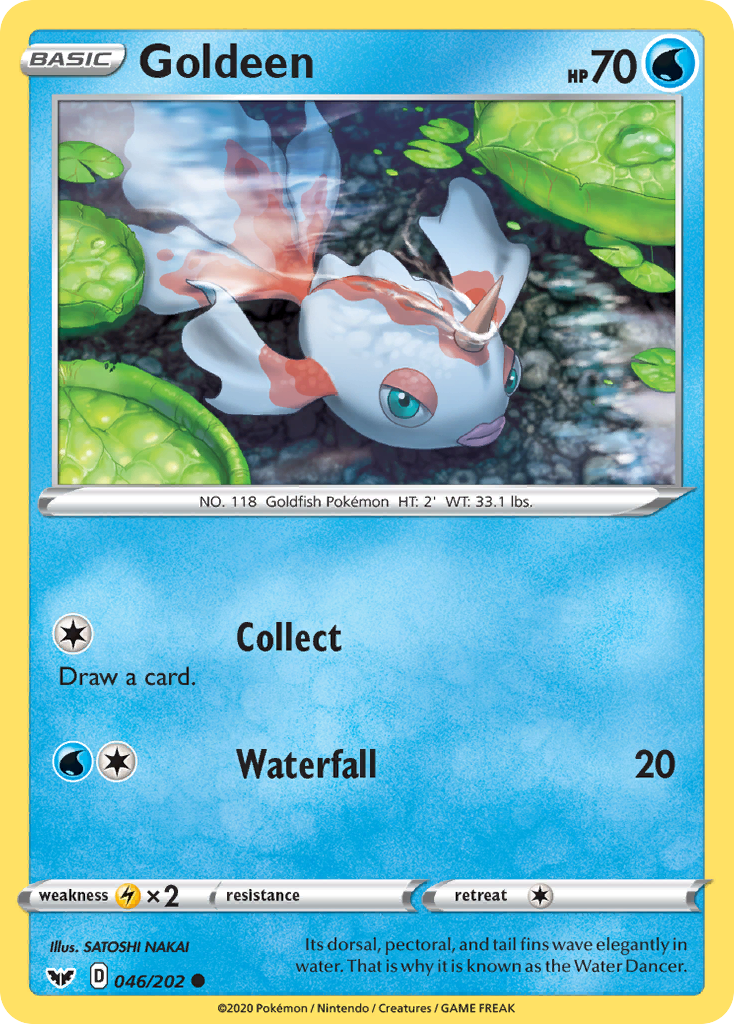 Goldeen (046/202) [Sword & Shield: Base Set] | Total Play