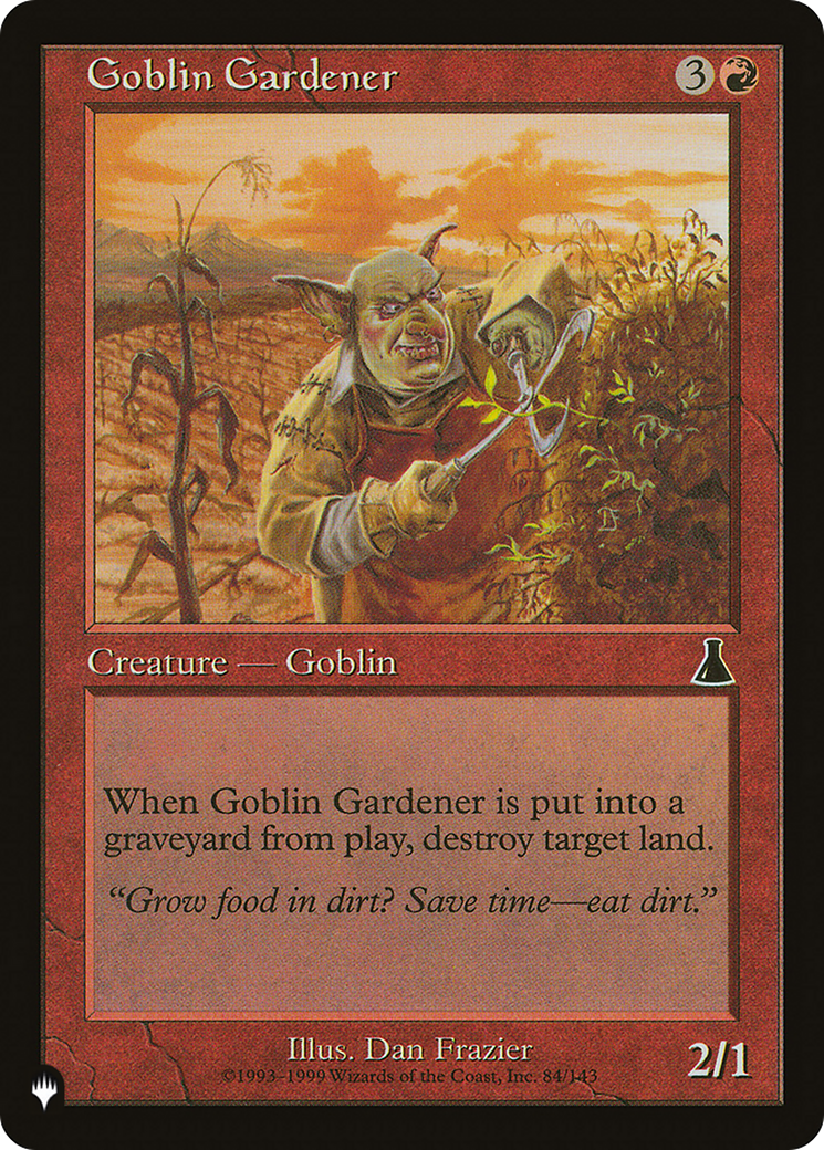 Goblin Gardener [The List] | Total Play