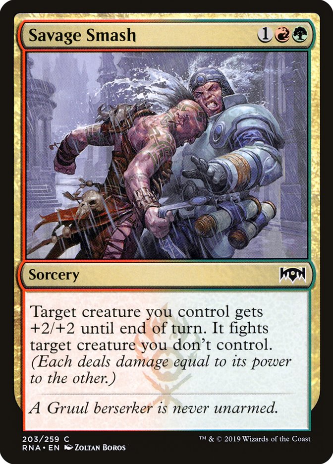 Savage Smash [Ravnica Allegiance] | Total Play