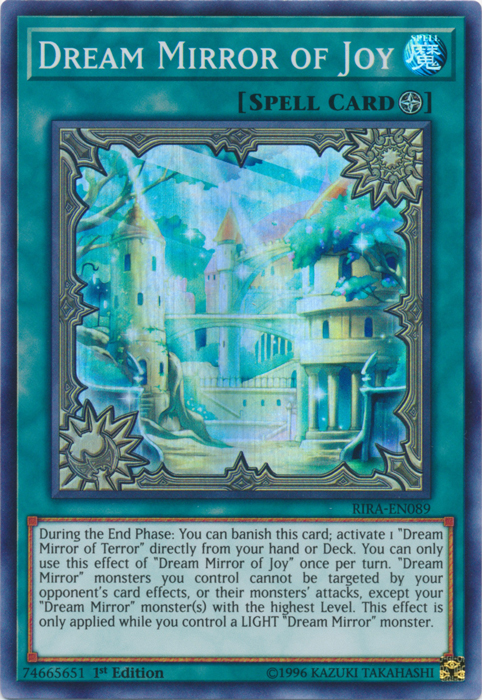 Dream Mirror of Joy [RIRA-EN089] Super Rare | Total Play