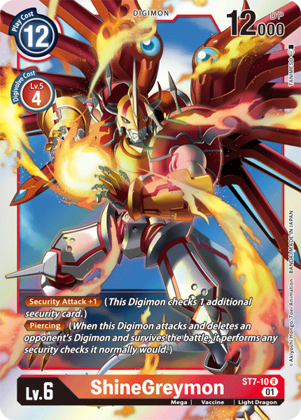 ShineGreymon [ST7-10] [Starter Deck: Gallantmon] | Total Play