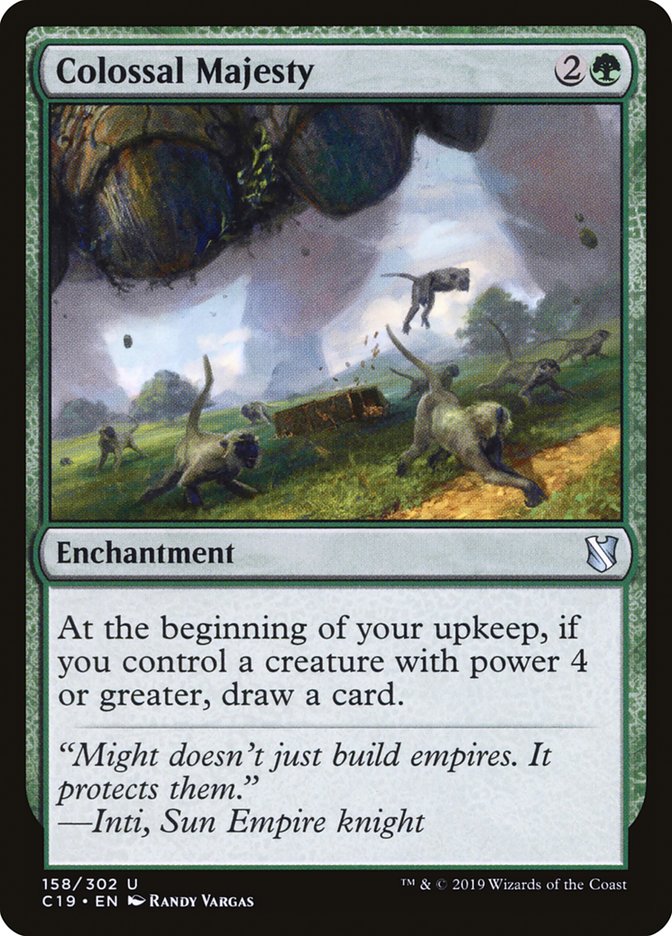Colossal Majesty [Commander 2019] | Total Play