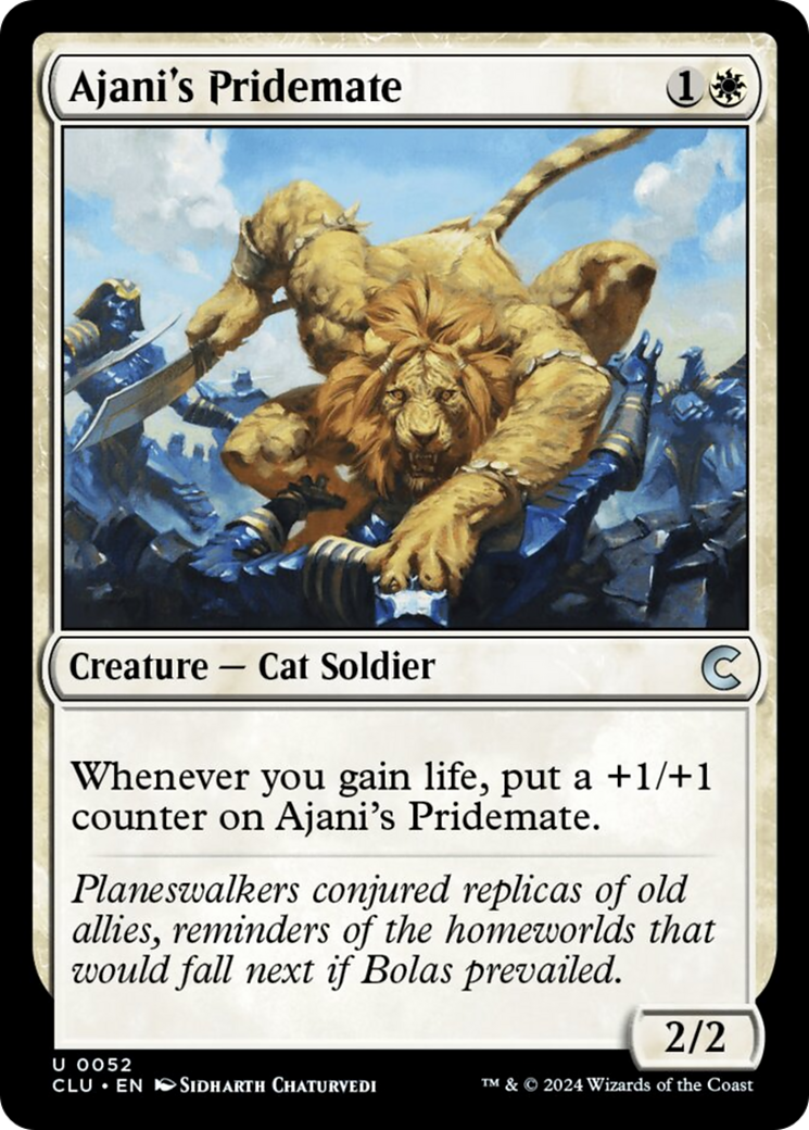Ajani's Pridemate [Ravnica: Clue Edition] | Total Play