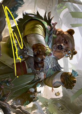 Professor of Zoomancy Art Card (Gold-Stamped Signature) [Strixhaven: School of Mages Art Series] | Total Play