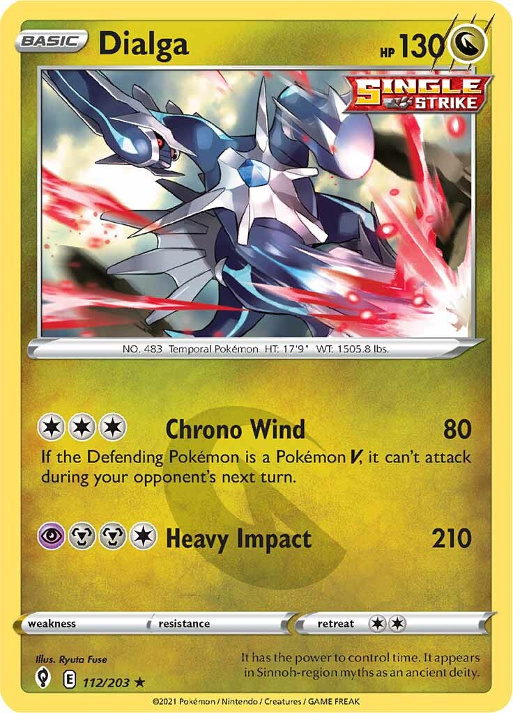 Dialga (112/203) [Sword & Shield: Evolving Skies] | Total Play