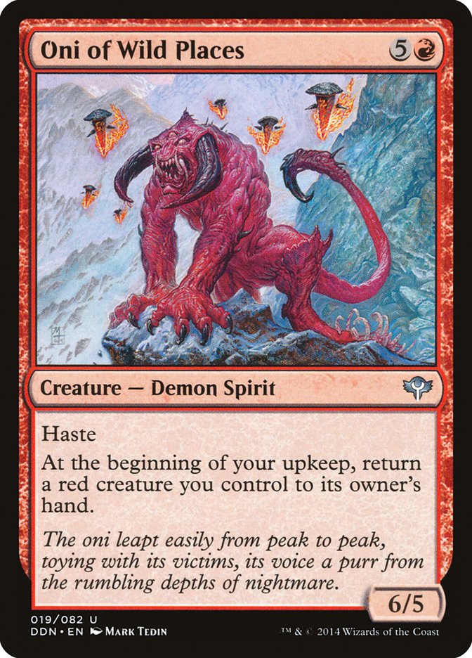 Oni of Wild Places [Duel Decks: Speed vs. Cunning] | Total Play