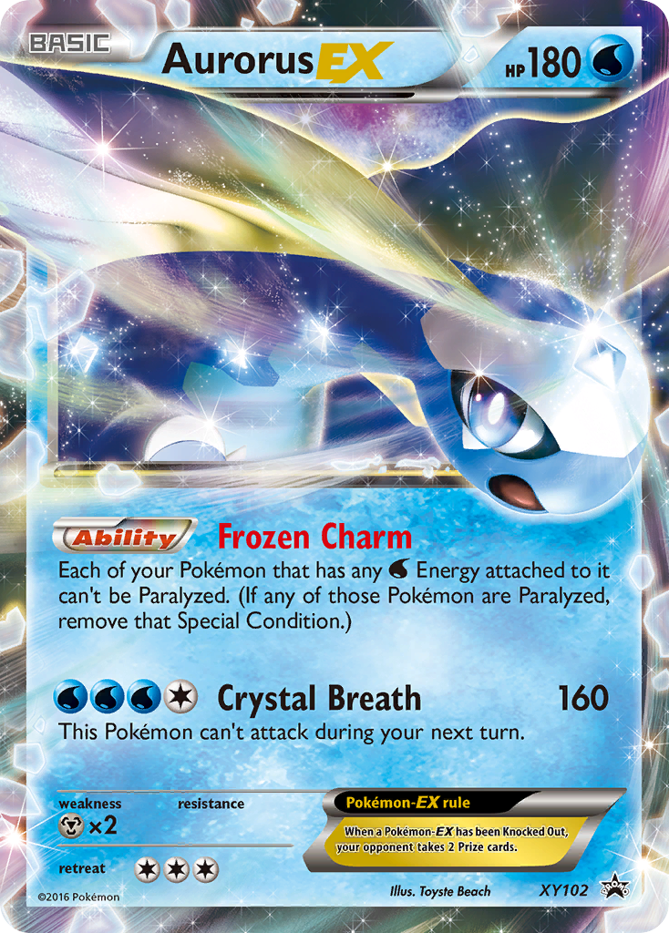 Aurorus EX (XY102) [XY: Black Star Promos] | Total Play