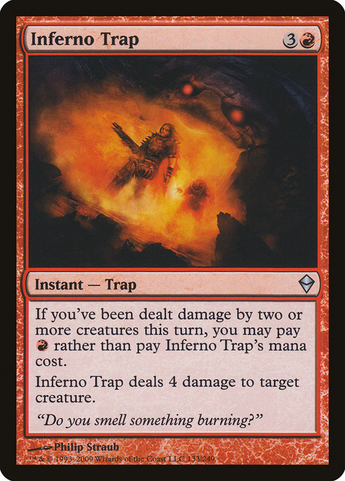 Inferno Trap [Zendikar] | Total Play