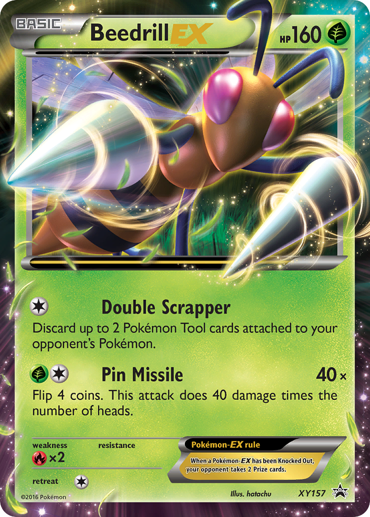 Beedrill EX (XY157) [XY: Black Star Promos] | Total Play