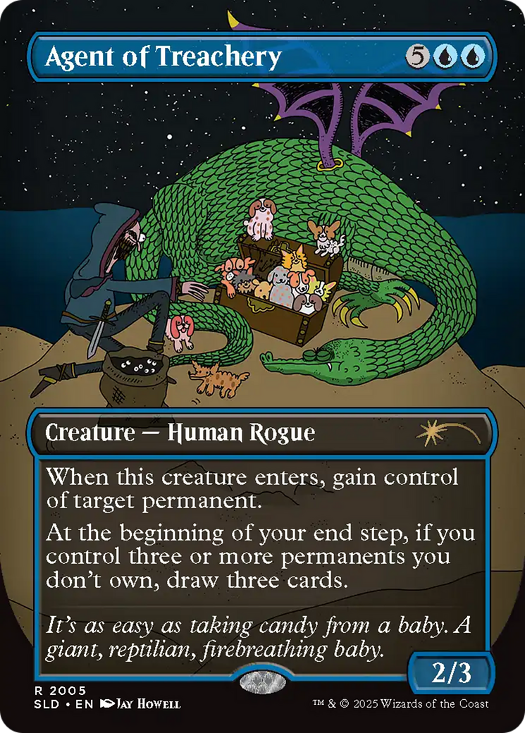 Agent of Treachery (Rainbow Foil) [Secret Lair Drop Series] | Total Play
