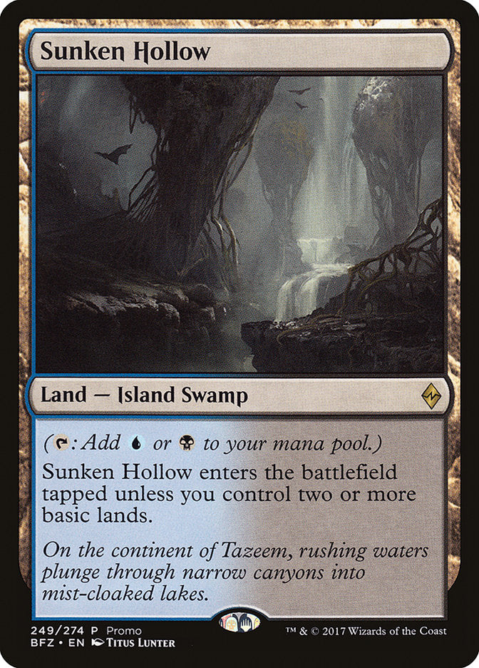 Sunken Hollow (Promo) [Standard Showdown Promos] | Total Play