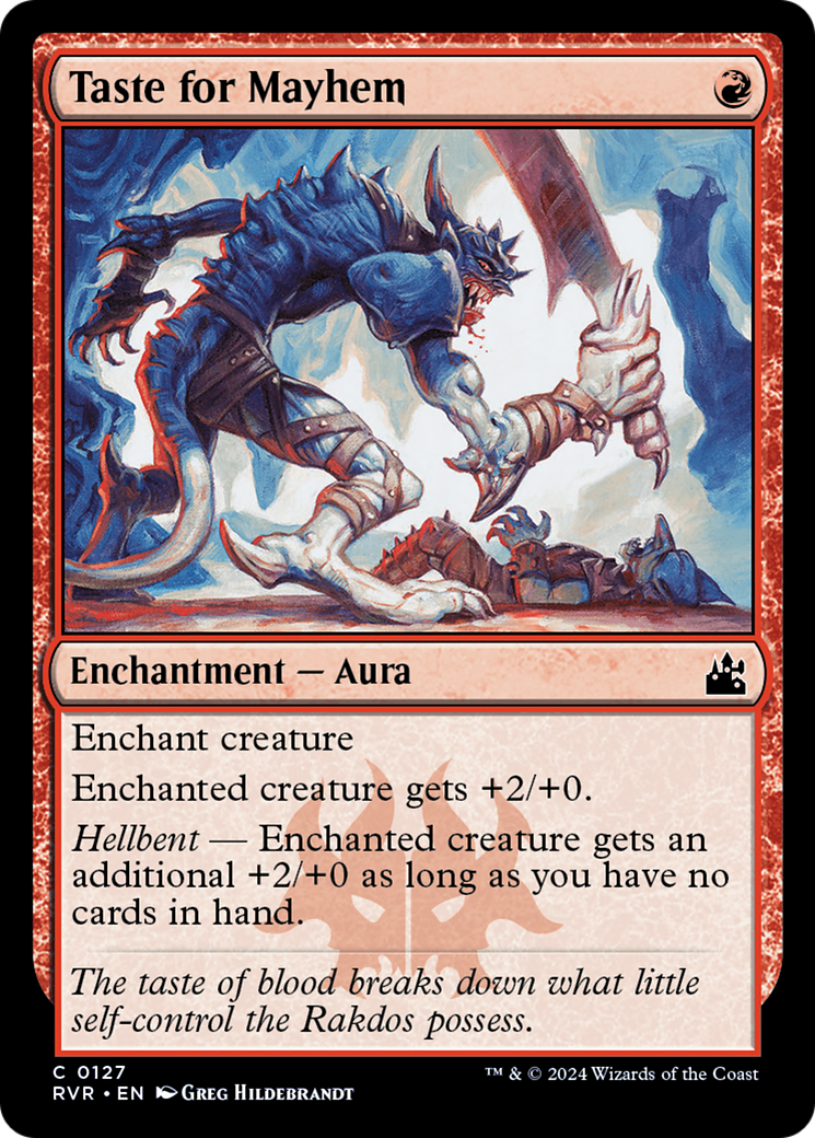 Taste for Mayhem [Ravnica Remastered] | Total Play